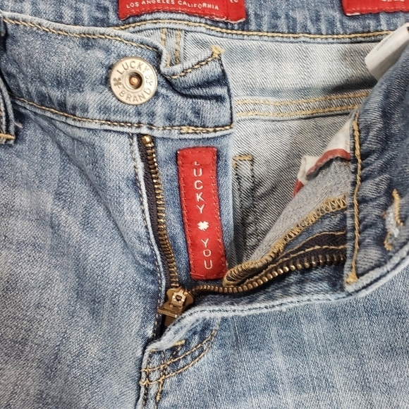Lucky Brand Sweet Crop Jeans Size 2/26 - Picture 7 of 15